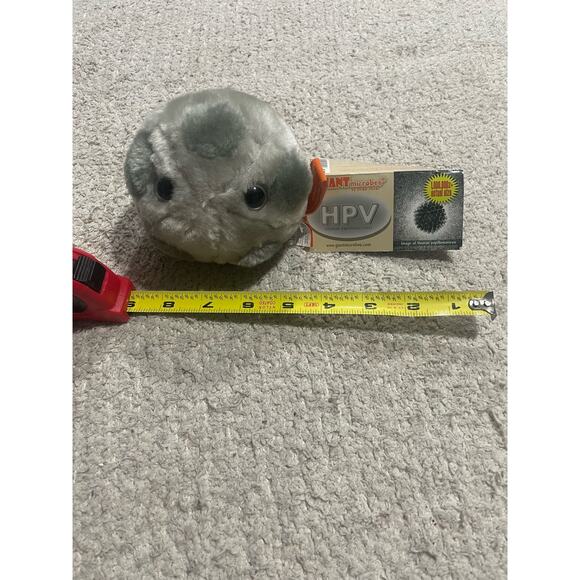 Giant Microbes Stuffed Animal HPV Human Papilllomavirus Plush Prank Gift STD VD - Picture 2 of 10